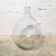 Transparent 25 liters demijohn