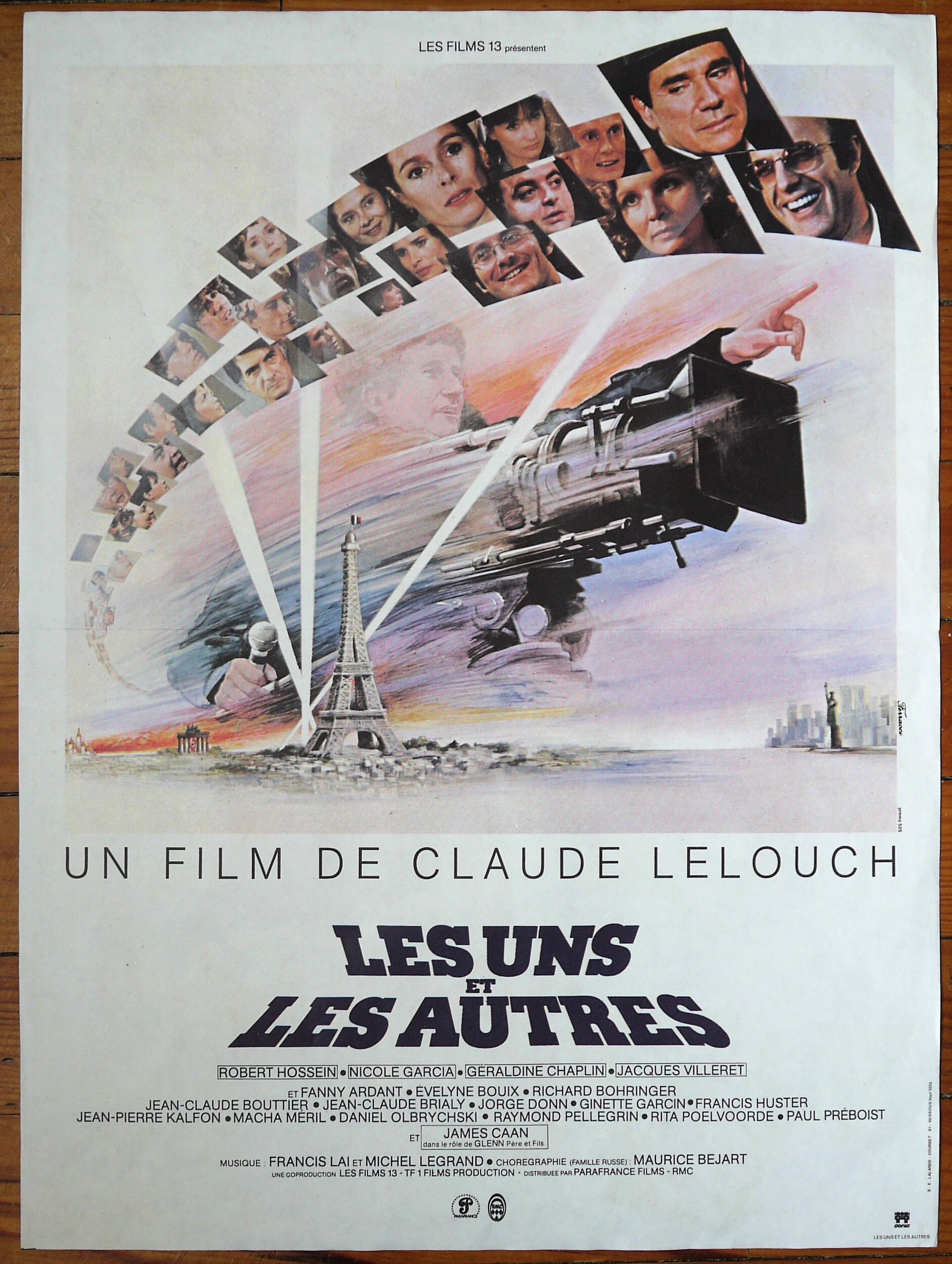 Original movie poster - les uns et les autres -  Claude Lelouch
