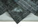 Hand-knotted oriental vintage 170 cm x 241 cm black patchwork rug