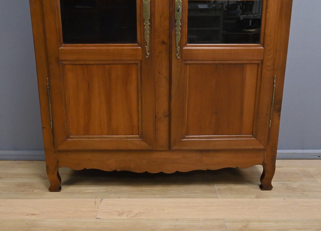 Library of the Loire Valley in cherry wood – 2nd part 19th century