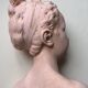 Plaster bust