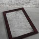 Miroir dans cadre acajou, 82x118cm