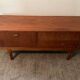 Vintage teak TV stand