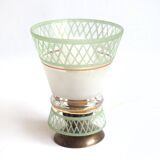 Small old glass lamp