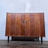 Vintage two-door teak sideboard 1960