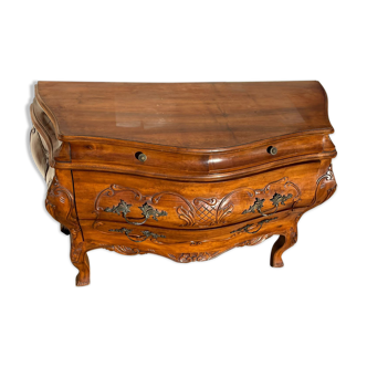 Commode bombée 4 tiroirs