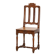 Chaise d'appoint en chêne sculpté, France, XVIIIe siècle