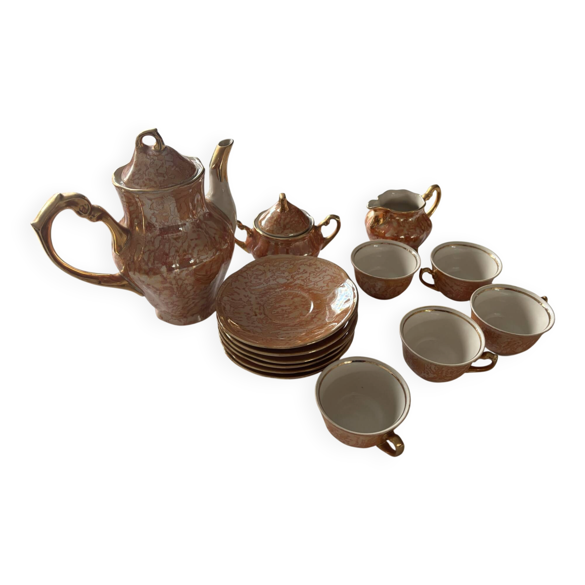 Vintage coffee service Chodzież – Polish porcelain