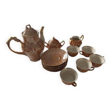 Service à café vintage Chodzież – porcelaine polonaise