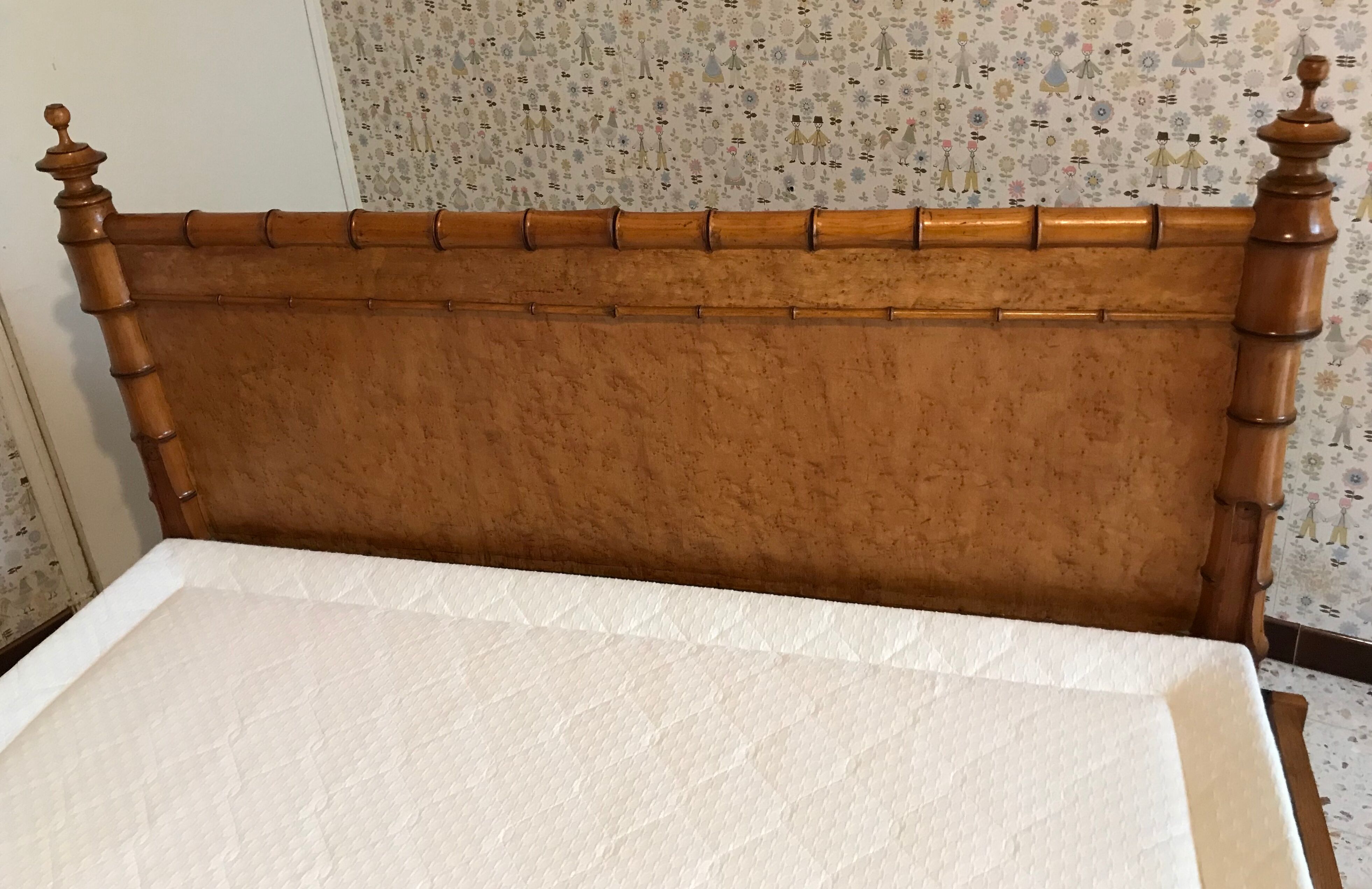 Bed bamboo collection circa 1870 Napoleon III