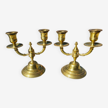 Pair of Brass Candlesticks