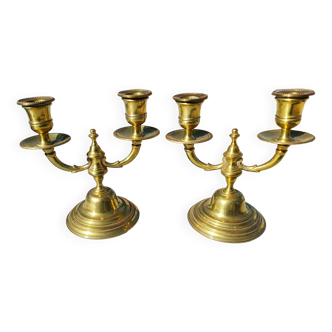 Pair of Brass Candlesticks