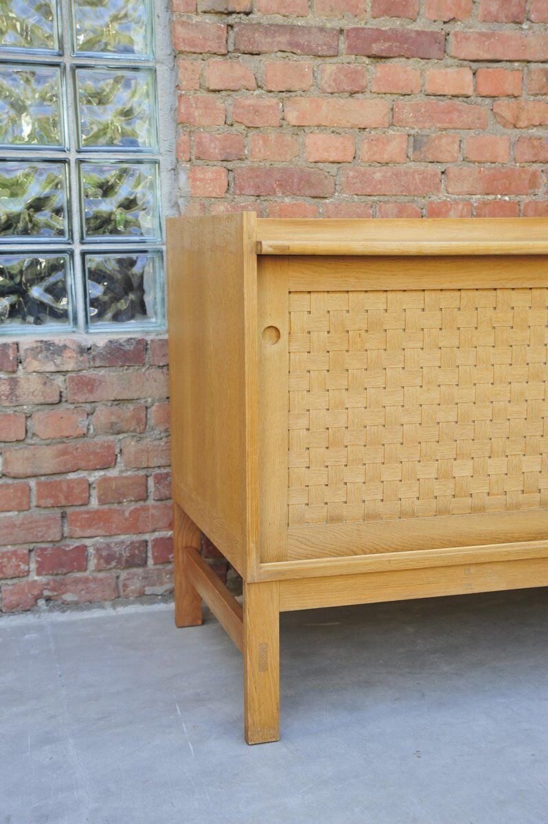 Danish vintage oak sideboard by Ilse & Ove Rix for Uldum Møbelfabrik
