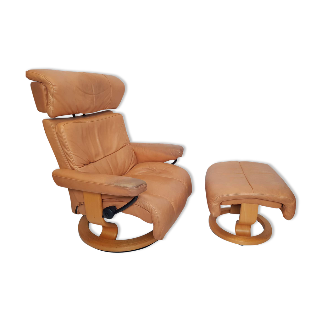 Fauteuil & pouf Modèle Stressless Savannah Selency