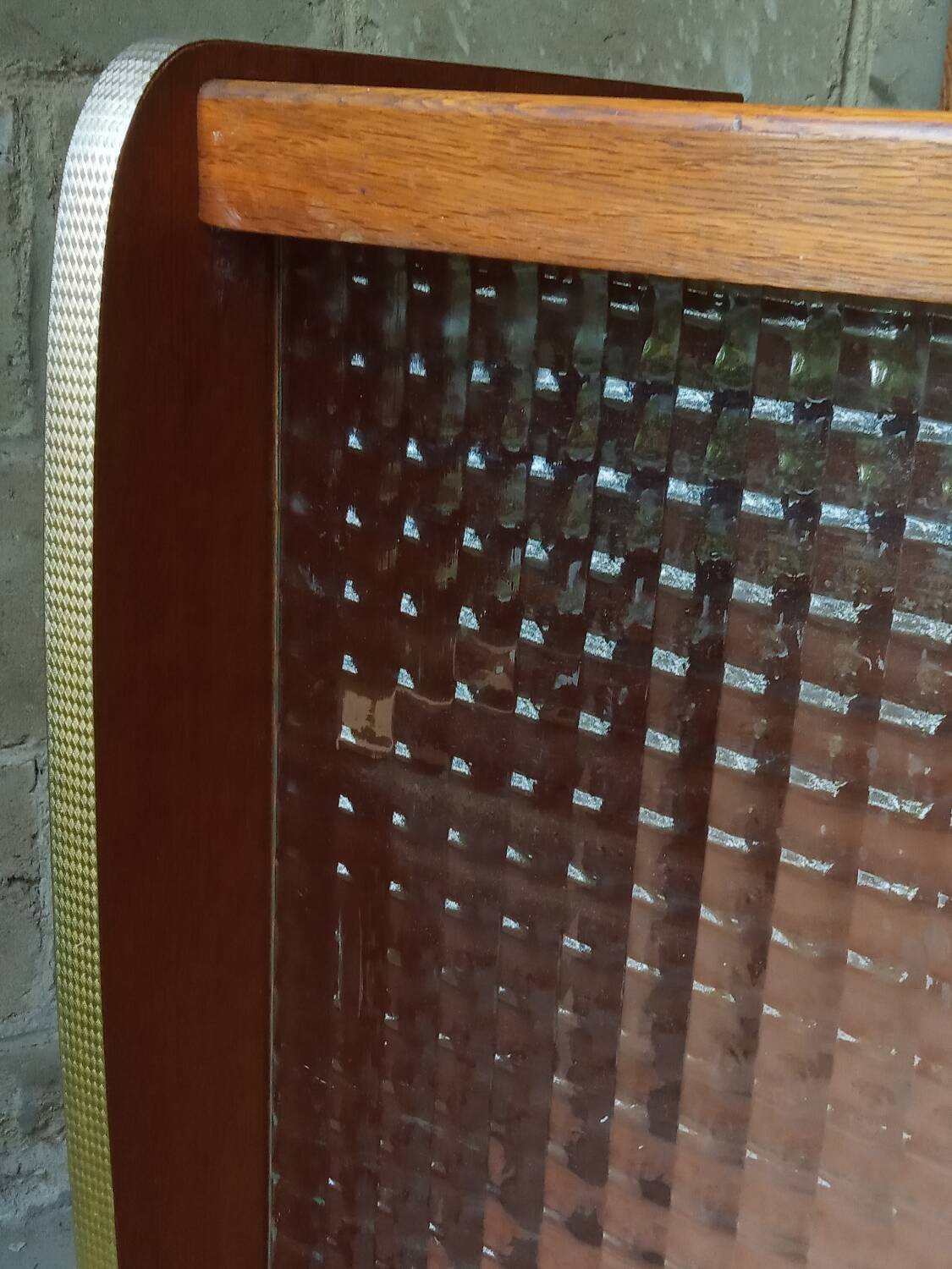 Vintage sideboard with compass feet