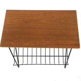 "Stringbord" teak side table, Sweden, 1950