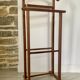 Wooden valet 70s