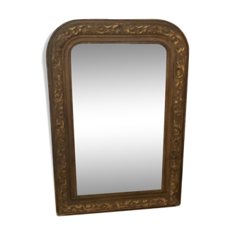 Miroir style Louis Philippe fin XIXème - 96x65cm