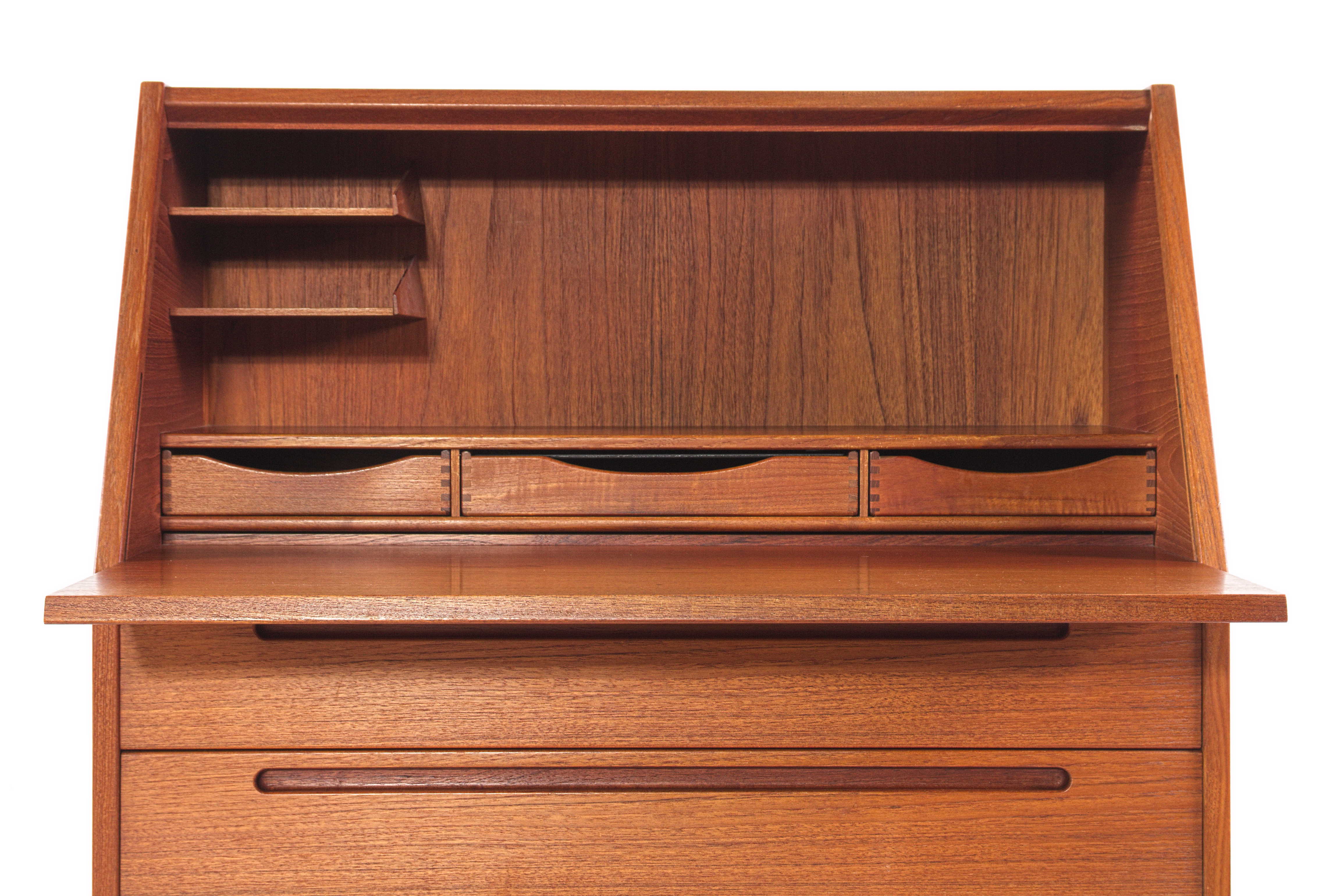 Secretary, teak, Nils Jonsson for  HJN Mobler, 1960