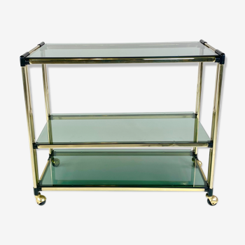 Desserte de style Hollywood Regency