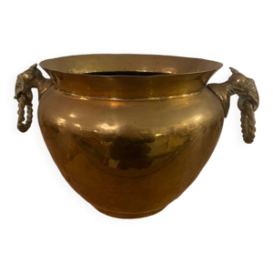 Cache pot indien XIXeme