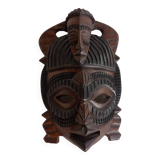 Wooden tribal mask
