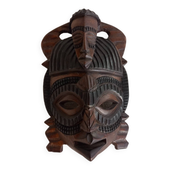 Wooden tribal mask