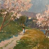 Olynthe madrigali (1887-1950) - coast in bastia. 1918