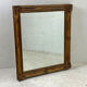 Wooden mirror and gilded stucco Louis XIV style