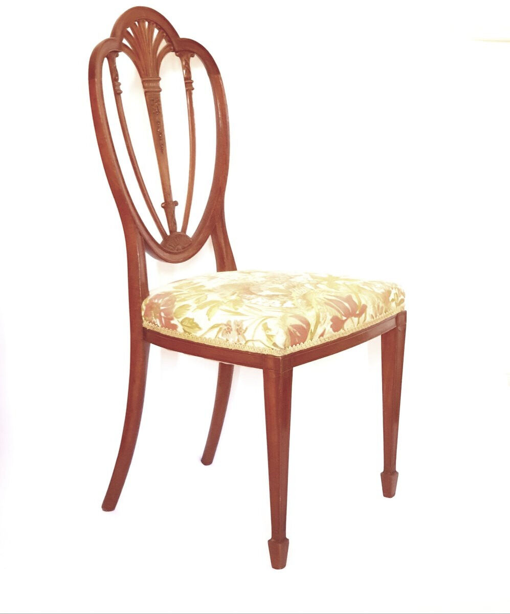Hepplewhite style chair, 19th century England