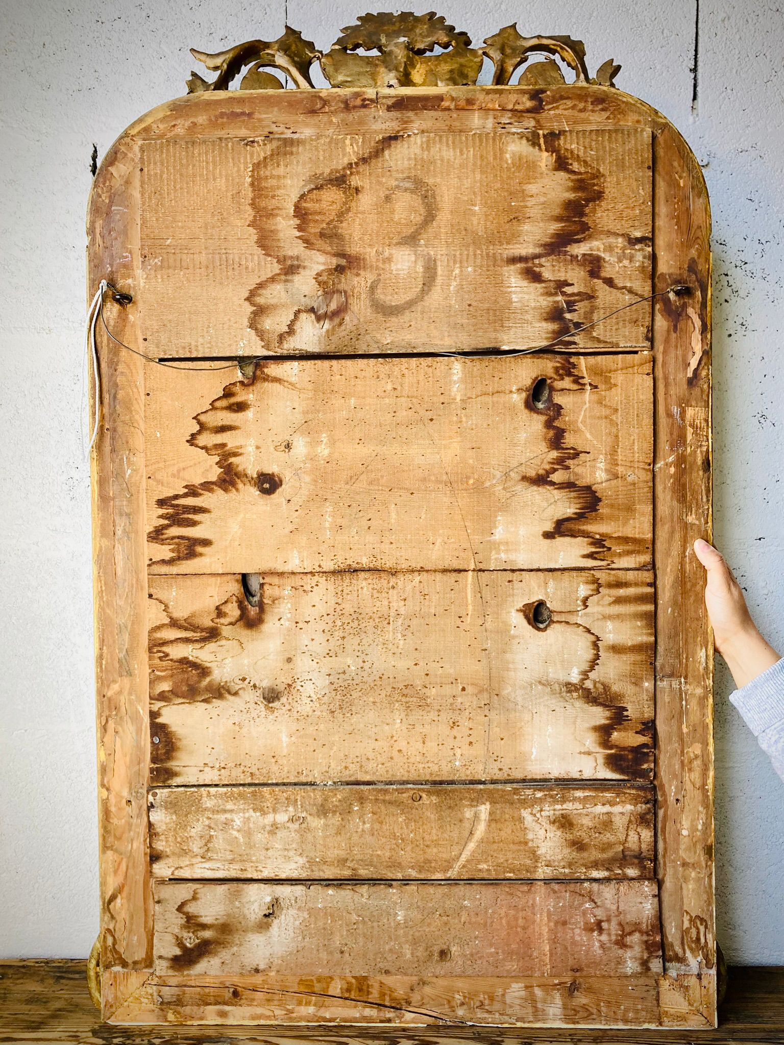 Old style mirror 112x79cm