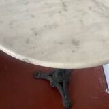 Table bistrot marbre