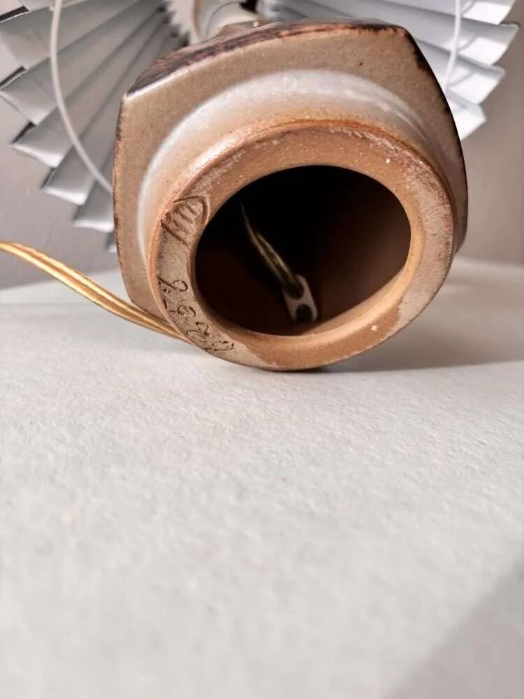 Ceramic table lamp Marianne Starck Michael Andersen 1960s