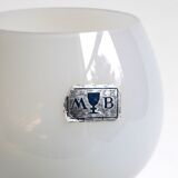 Opaline chalice from the 1950s - Manufacture de Boussu - Belgium