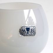 Opaline chalice from the 1950s - Manufacture de Boussu - Belgium