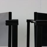 Set of two minimalistic arm chairs by Radboud van Beekum for UMS Pastoe