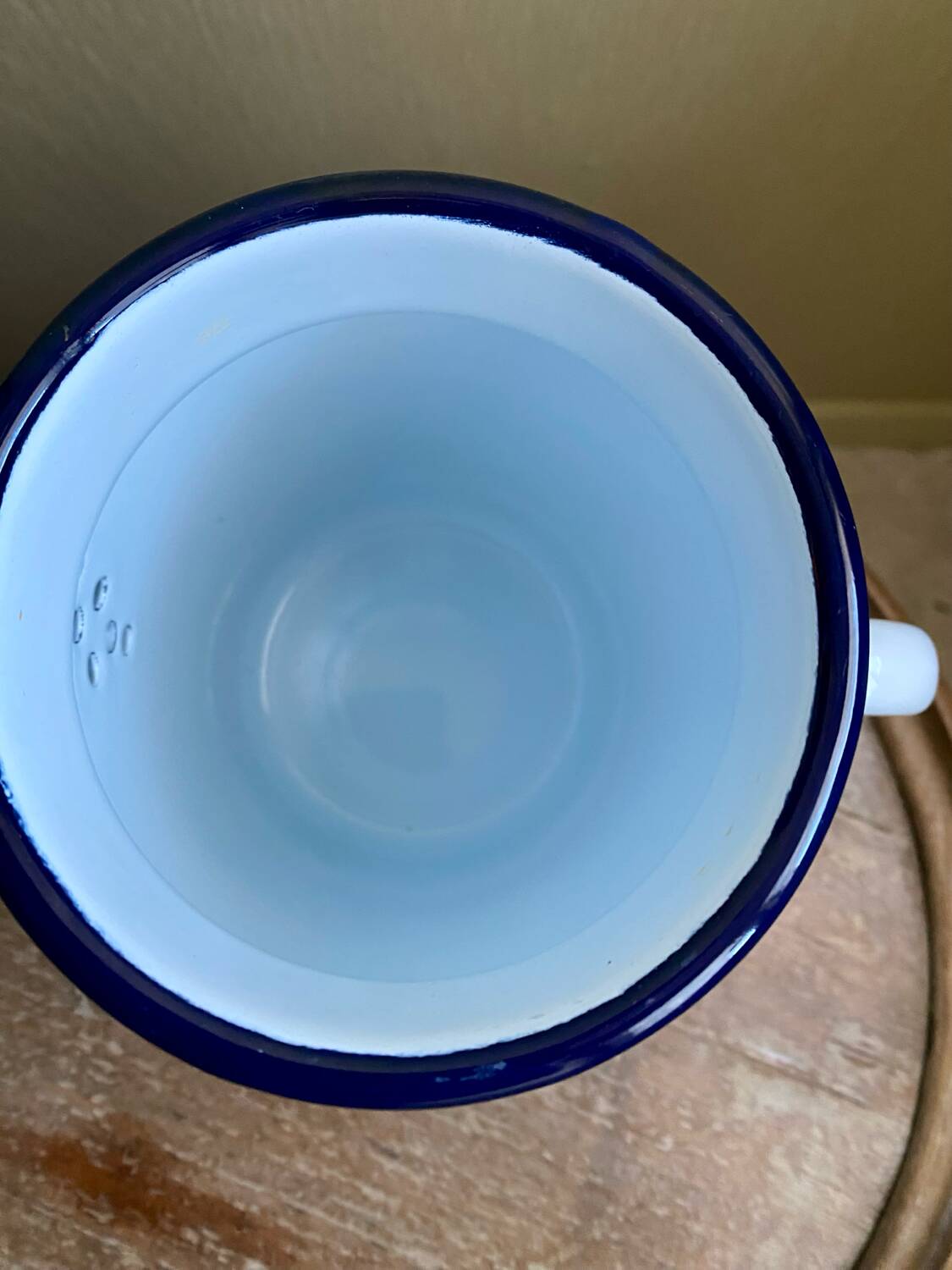 Grand, piché, par/cafetière folklore, breton vintage en émail