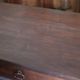 Farmhouse table and two benches, antique wooden farmhouse table, living room furniture, country style, chalet style, decor