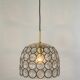 Glass and iron hanging lamp by Limburg, Germany, 1960s
