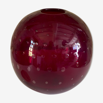 Murano vase vintage ball