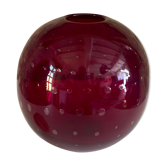 Murano vase boule vintage