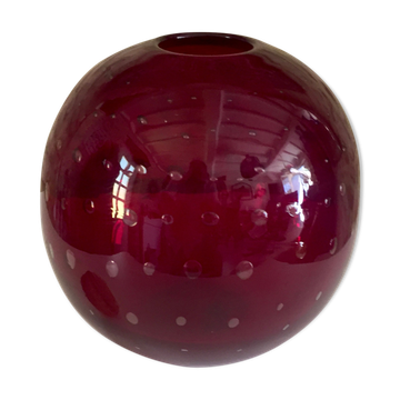 Murano vase vintage ball