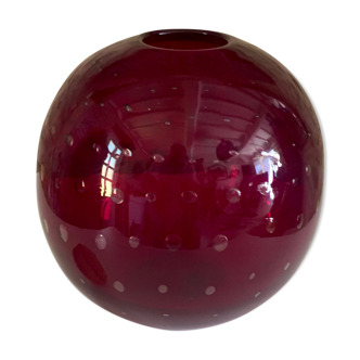 Murano vase vintage ball