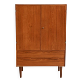 Cabinet en teck scandinave des années 1950/60.