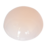 Plafonnier, années 70, opaline "méduse" blanche