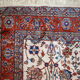 Carpet vintage Persian Mashad done hand 210x334cm 1950 s