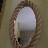 oval rope mirror