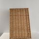 Vintage wicker serving tray
