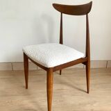 Series of 4 Scandinavian chairs from the 60s