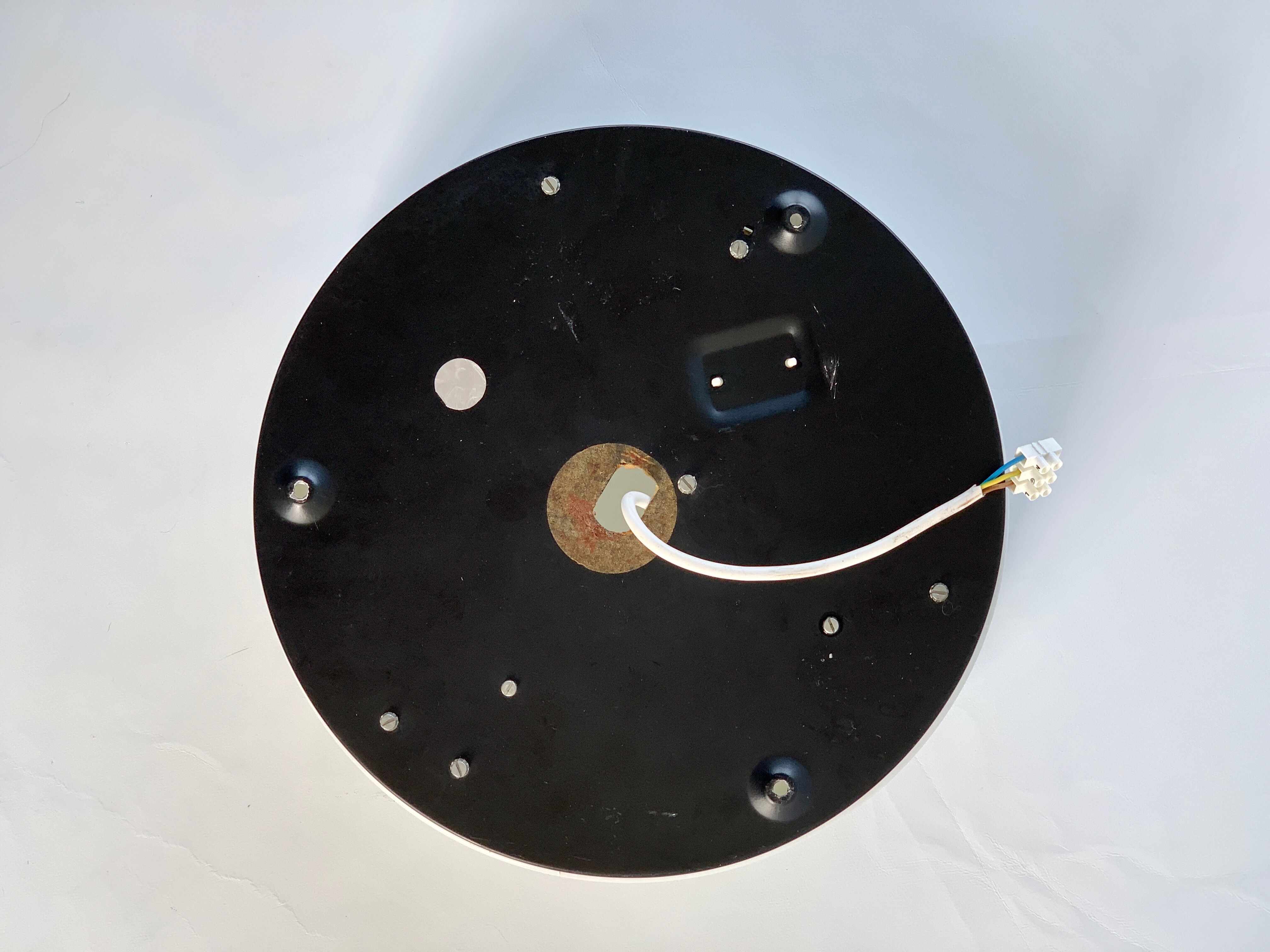 Round ceiling light of the 70s